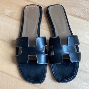 Hermes Oran sandals